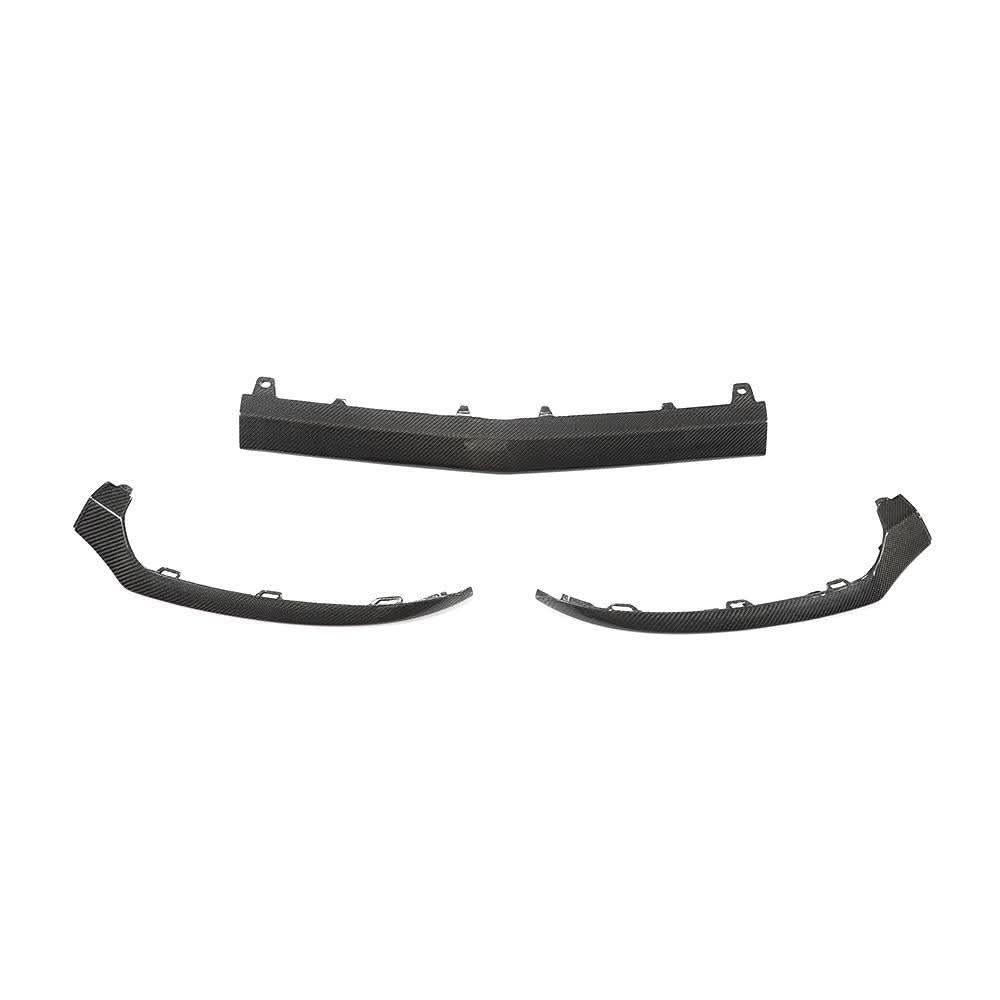 DE Style Carbon Fibre Front Splitter for Mercedes Benz W205 C Class 14-18