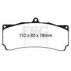 EBC Yellowstuff Apollo-6 355/380mm Big Brake Kit Replacement Brake Pads DP4006R