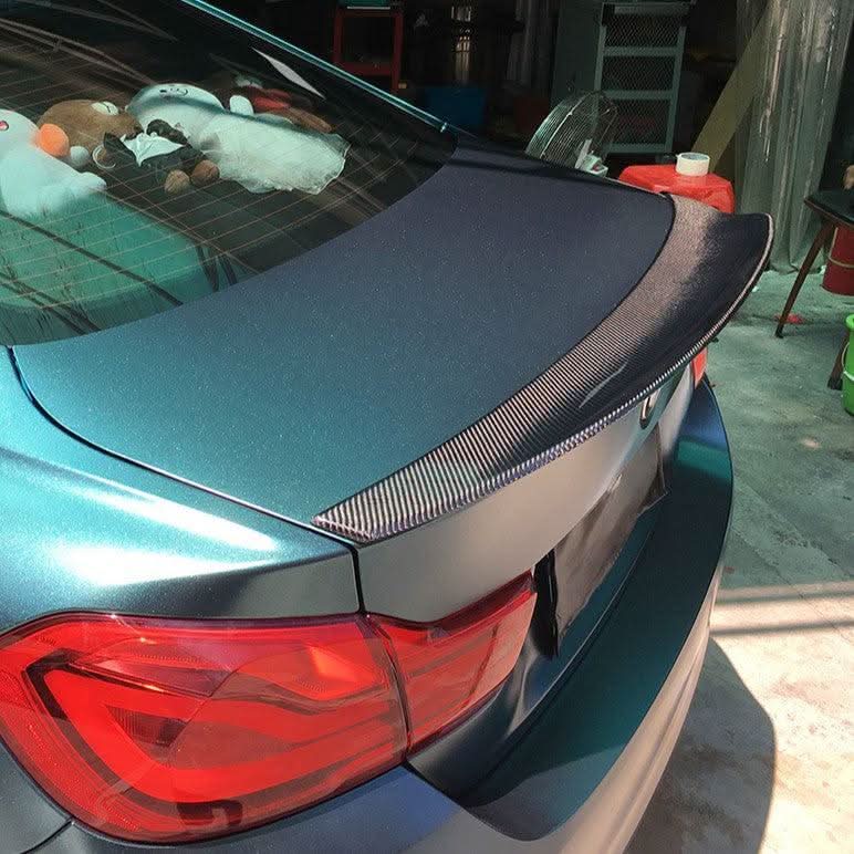 DS Style Carbon Fibre Boot Spoiler for BMW 4 Series F32 Coupe 14-20