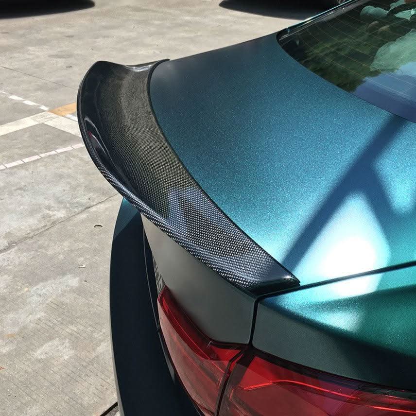 DS Style Carbon Fibre Boot Spoiler for BMW 4 Series F32 Coupe 14-20