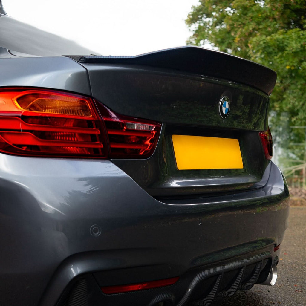 DS Style Carbon Fibre Boot Spoiler for BMW 4 Series F32 Coupe 14-20
