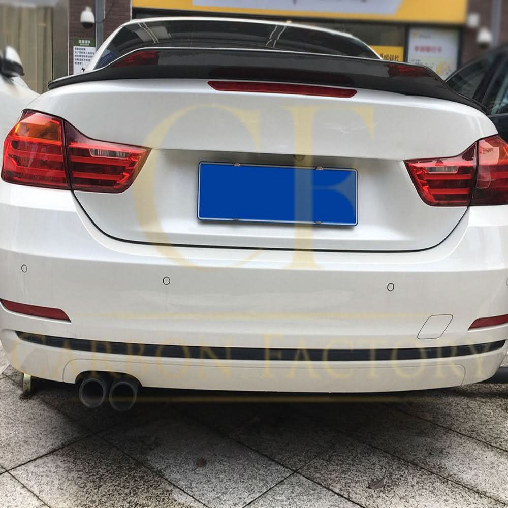 DS Style Carbon Fibre Boot Spoiler for BMW 4 Series F33 Convertible inc F83 M4 14-20