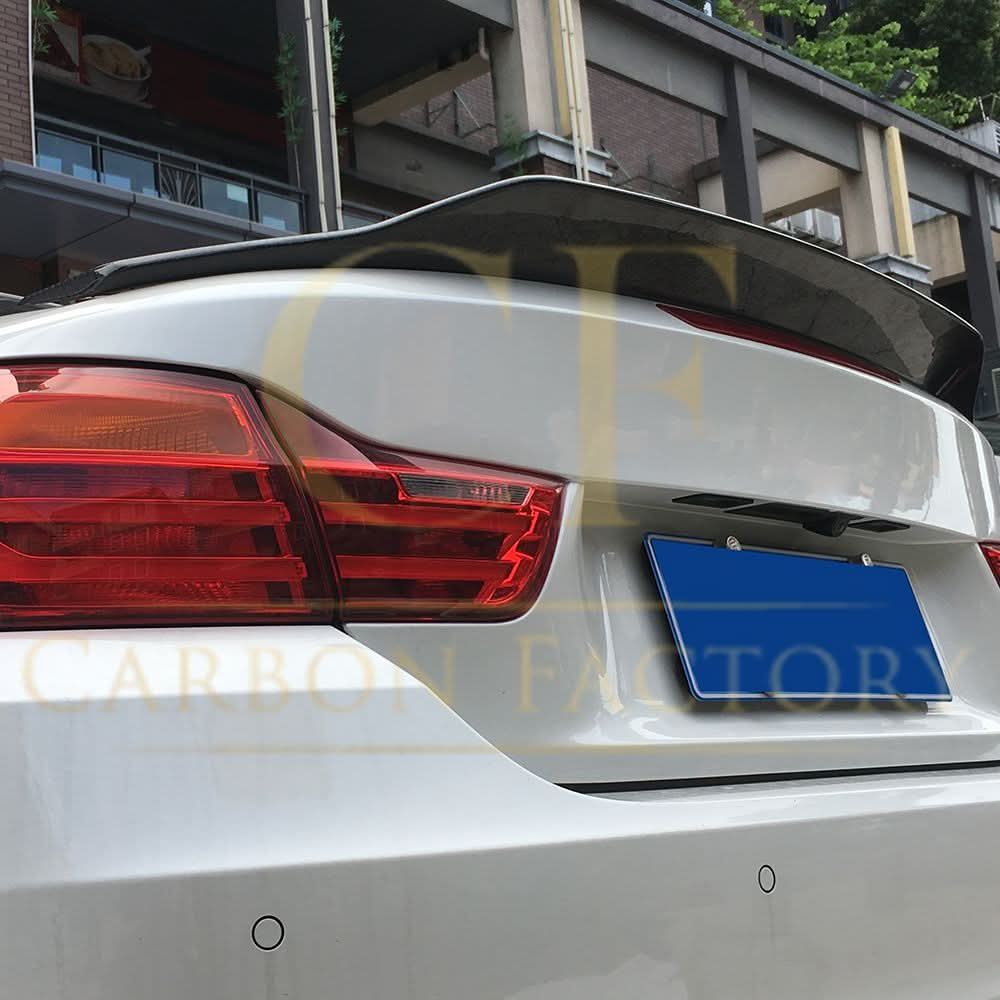 DS Style Carbon Fibre Boot Spoiler for BMW 4 Series F33 Convertible inc F83 M4 14-20