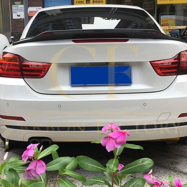 DS Style Carbon Fibre Boot Spoiler for BMW 4 Series F33 Convertible inc F83 M4 14-20