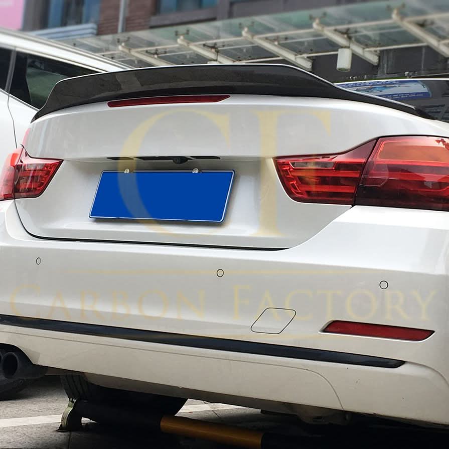 DS Style Carbon Fibre Boot Spoiler for BMW 4 Series F33 Convertible inc F83 M4 14-20