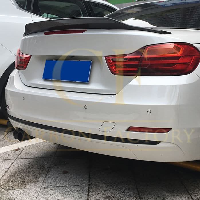 DS Style Carbon Fibre Boot Spoiler for BMW 4 Series F33 Convertible inc F83 M4 14-20