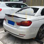 DS Style Carbon Fibre Boot Spoiler for BMW 4 Series F33 Convertible inc F83 M4 14-20