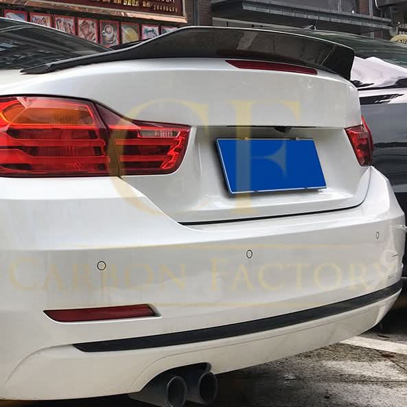 DS Style Carbon Fibre Boot Spoiler for BMW 4 Series F33 Convertible inc F83 M4 14-20