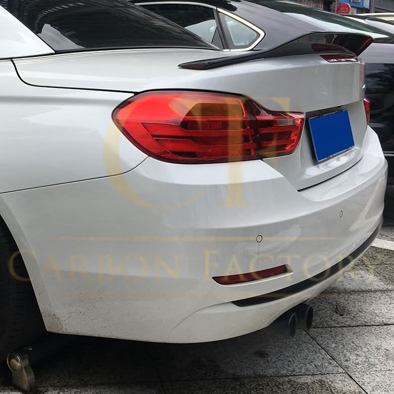 DS Style Carbon Fibre Boot Spoiler for BMW 4 Series F33 Convertible inc F83 M4 14-20