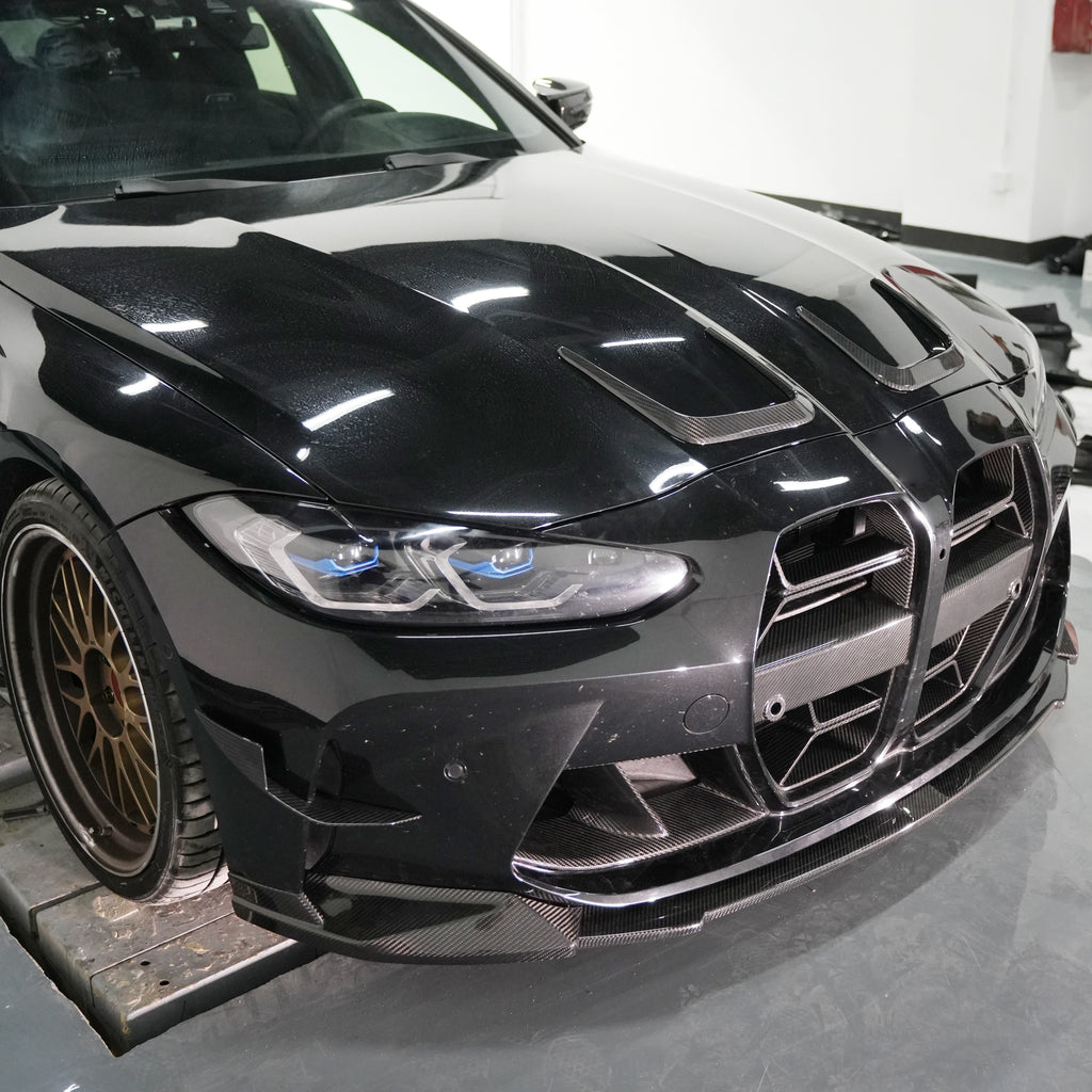 MAD Style Dry Carbon Fibre Front Canards for BMW G80 M3 G82 G83 M4 21-Present