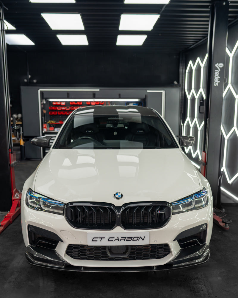 BMW F90 M5 & M5C LCI CARBON FIBRE SPLITTER - 3D STYLE
