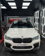 BMW F90 M5 & M5C LCI CARBON FIBRE SPLITTER - 3D STYLE