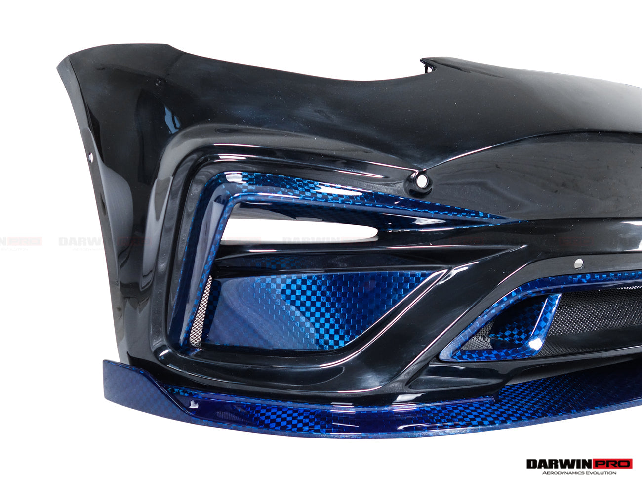DARWINPRO - TESLA MODEL 3 IMP PERFORMANCE PARTIAL CARBON FIBER FRONT BUMPER