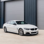 BMW 4 SERIES F32/F33/F36 GLOSS BLACK SPLITTER - MP STYLE