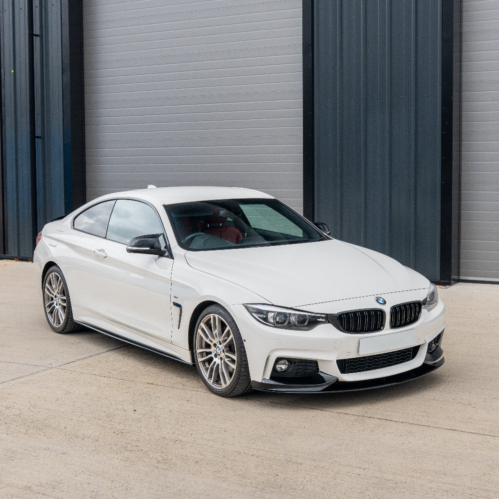 BMW M4 F82 / F83 & F32/F33/F36 4 SERIES DOUBLE SLAT BLACK GRILLES - BLAK BY CT CARBON