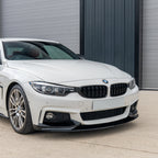 BMW M4 F82 / F83 & F32/F33/F36 4 SERIES DOUBLE SLAT BLACK GRILLES - BLAK BY CT CARBON