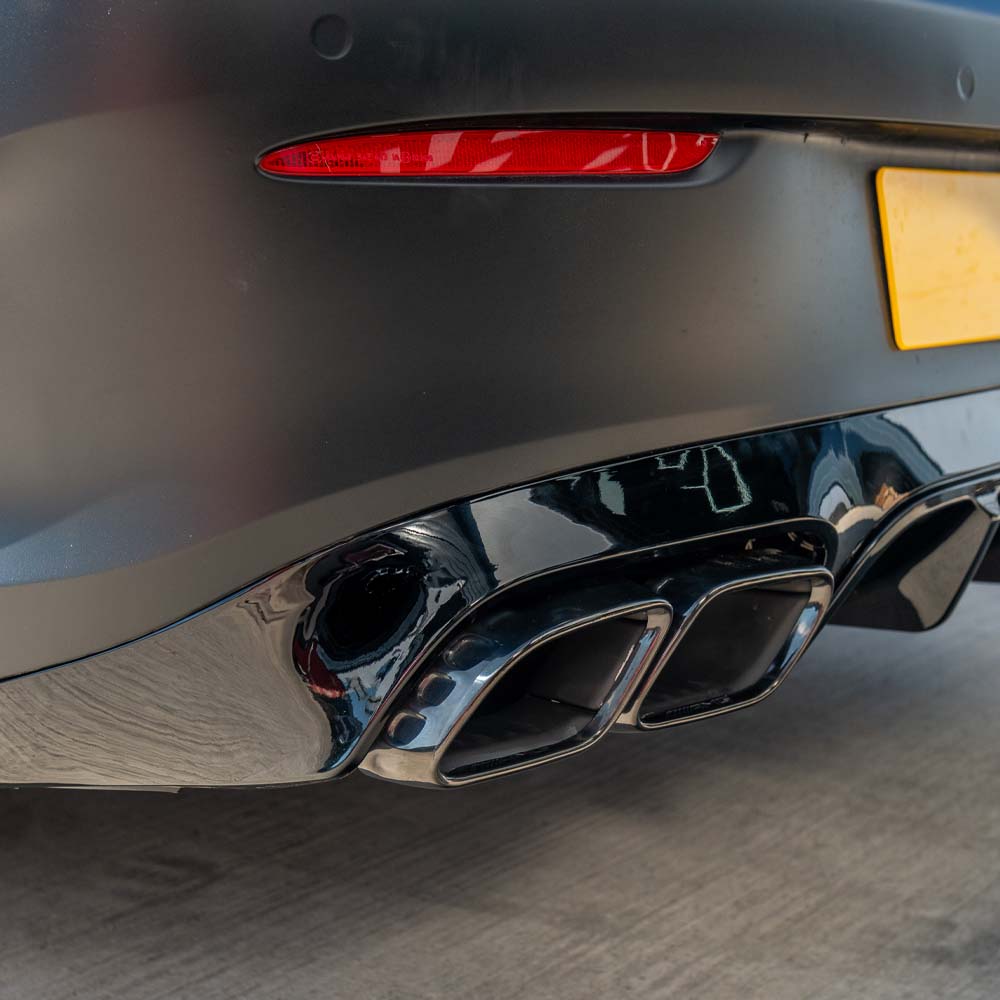 MERCEDES C238 2017-2020 E-CLASS COUPE QUAD TIP DIFFUSER