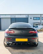 MERCEDES C238 2017-2020 E-CLASS COUPE QUAD TIP DIFFUSER