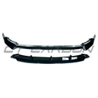 BMW X6 G06 LCI 2024+ GLOSS BLACK SPLITTER - V1
