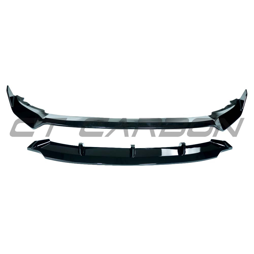 BMW X6 G06 LCI 2024+ GLOSS BLACK SPLITTER - V1
