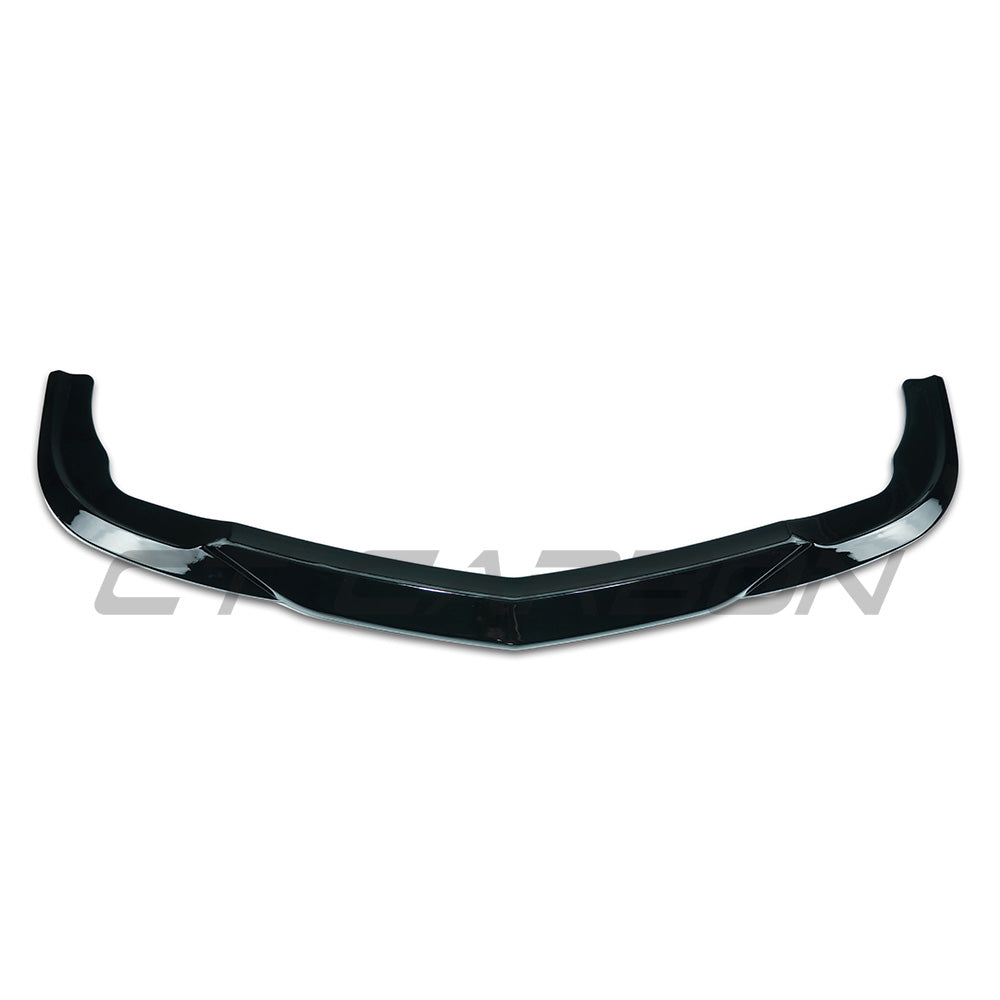 MERCEDES W204 C63 2008-2011 GLOSS BLACK FRONT SPLITTER V1
