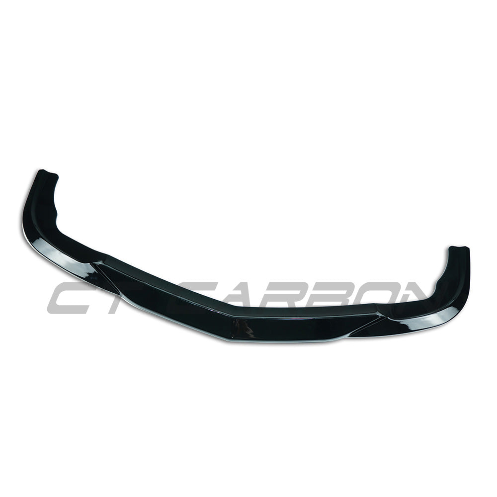 MERCEDES W204 C63 2008-2011 GLOSS BLACK FRONT SPLITTER V1