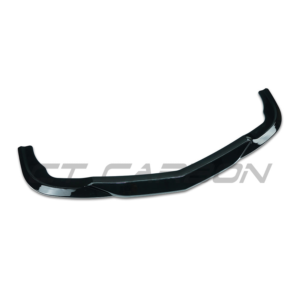 MERCEDES W204 C63 2008-2011 GLOSS BLACK FRONT SPLITTER V1