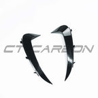 MERCEDES C-CLASS W206 2021-2023 GLOSS BLACK REAR BUMPER TRIM - V2