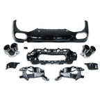 MERCEDES E-CLASS W214 2024+ DIFFUSER WITH TIPS