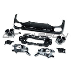MERCEDES E-CLASS W214 2024+ DIFFUSER WITH TIPS