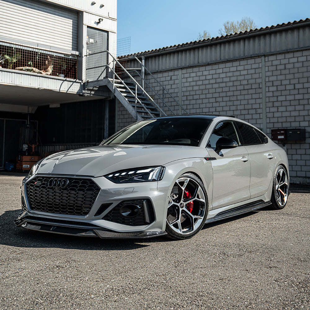 AUDI RS5 B9.5 SPORTBACK & COUPE 2020-2025 CARBON FIBRE SPLITTER - CT DESIGN