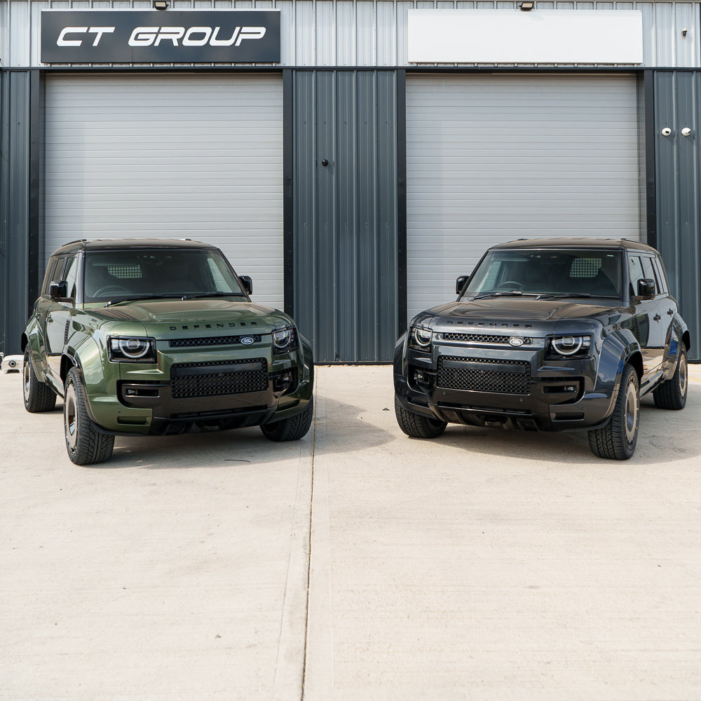 LAND ROVER DEFENDER 110 2020+ GLOSS BLACK ULTIMATE WIDE ARCH KIT