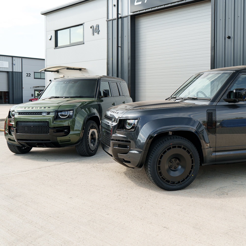 LAND ROVER DEFENDER 110 2020+ GLOSS BLACK ULTIMATE WIDE ARCH KIT