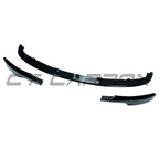 BMW 3 SERIES E90/E91/E92 2008-2013 LCI GLOSS BLACK SPLITTER - V8