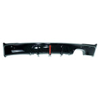 BMW F22/F23 2 SERIES 2014-2020 GLOSS BLACK LED TWIN LEFT DIFFUSER MP STYLE
