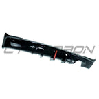 BMW F22/F23 2 SERIES 2014-2020 GLOSS BLACK LED TWIN LEFT DIFFUSER MP STYLE