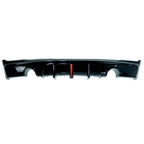BMW F22/F23 2 SERIES 2014-2020 GLOSS BLACK DUAL EXHAUST DIFFUSER MT STYLE