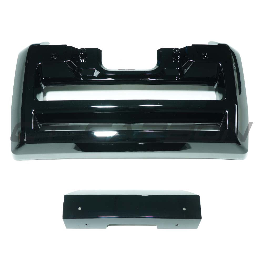 LAND ROVER DEFENDER L663 2020+ GLOSS BLACK FRONT BUMPER TRIM