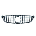 MERCEDES W205 C63 AMG 2014-2018 AMG GT BLACK GRILLE (WITH CAMERA)