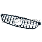 MERCEDES W205 C63 AMG 2014-2018 AMG GT BLACK GRILLE (WITH CAMERA)