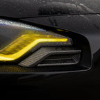 BMW G87 M2 CARBON FIBRE FRONT HEAD LIGHT ADD ON - CT DESIGN