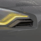 BMW G87 M2 CARBON FIBRE FRONT HEAD LIGHT ADD ON - CT DESIGN
