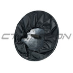 LAND ROVER DEFENDER L663 110 & 90 GLOSS BLACK SPARE WHEEL COVER - V2