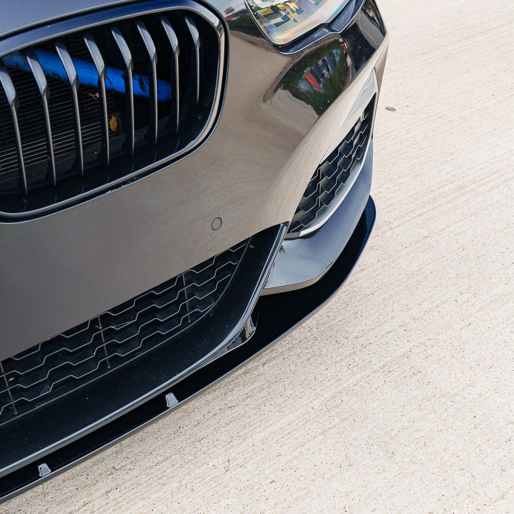 BMW F20/F21 1 SERIES LCI GLOSS BLACK SPLITTER - V2