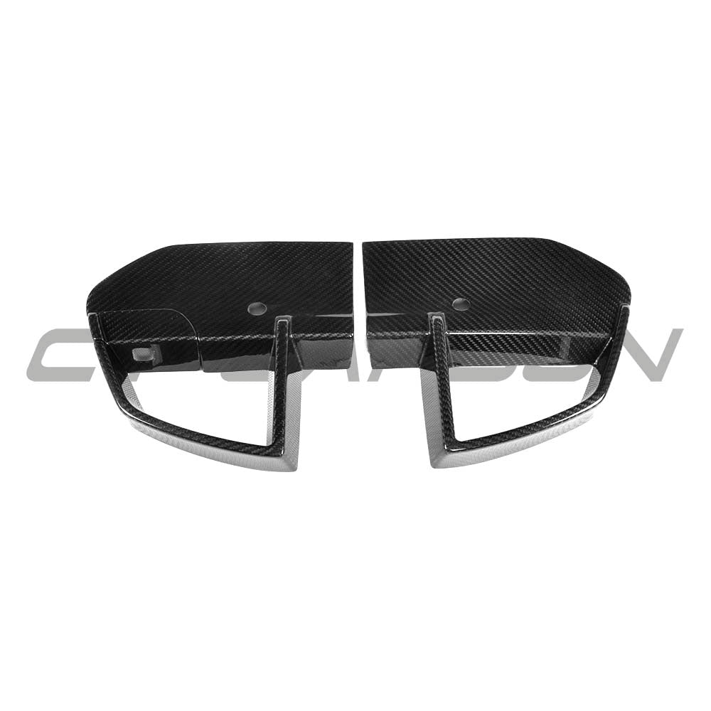 BMW X3 G01 CARBON FIBRE FRONT BUMPER VENT TRIMS