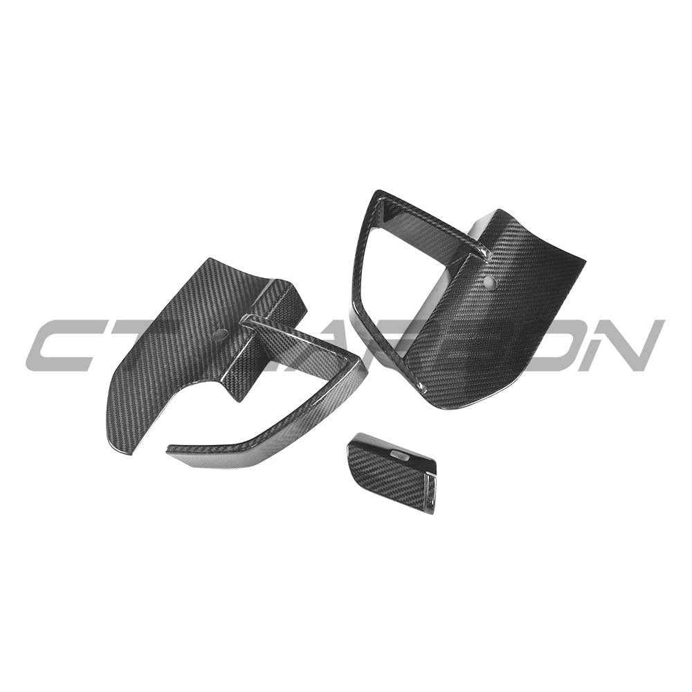 BMW X3 G01 CARBON FIBRE FRONT BUMPER VENT TRIMS
