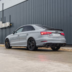 AUDI RS3 8V SALOON REAR CARBON DIFFUSER WITH DTM LIGHT
