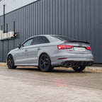 AUDI RS3 8V SALOON REAR CARBON DIFFUSER WITH DTM LIGHT