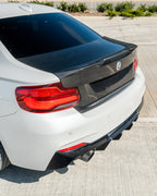 BMW M2 / M2C F87 & F22 2 SERIES CARBON FIBRE BOOTLID