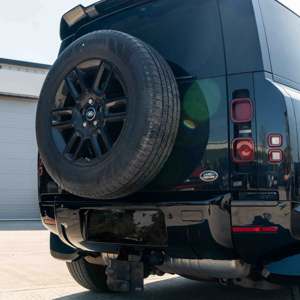 LAND ROVER DEFENDER L663 110 & 90 FRONT AND REAR GLOSS BLACK MIDDLE TRIM PACK